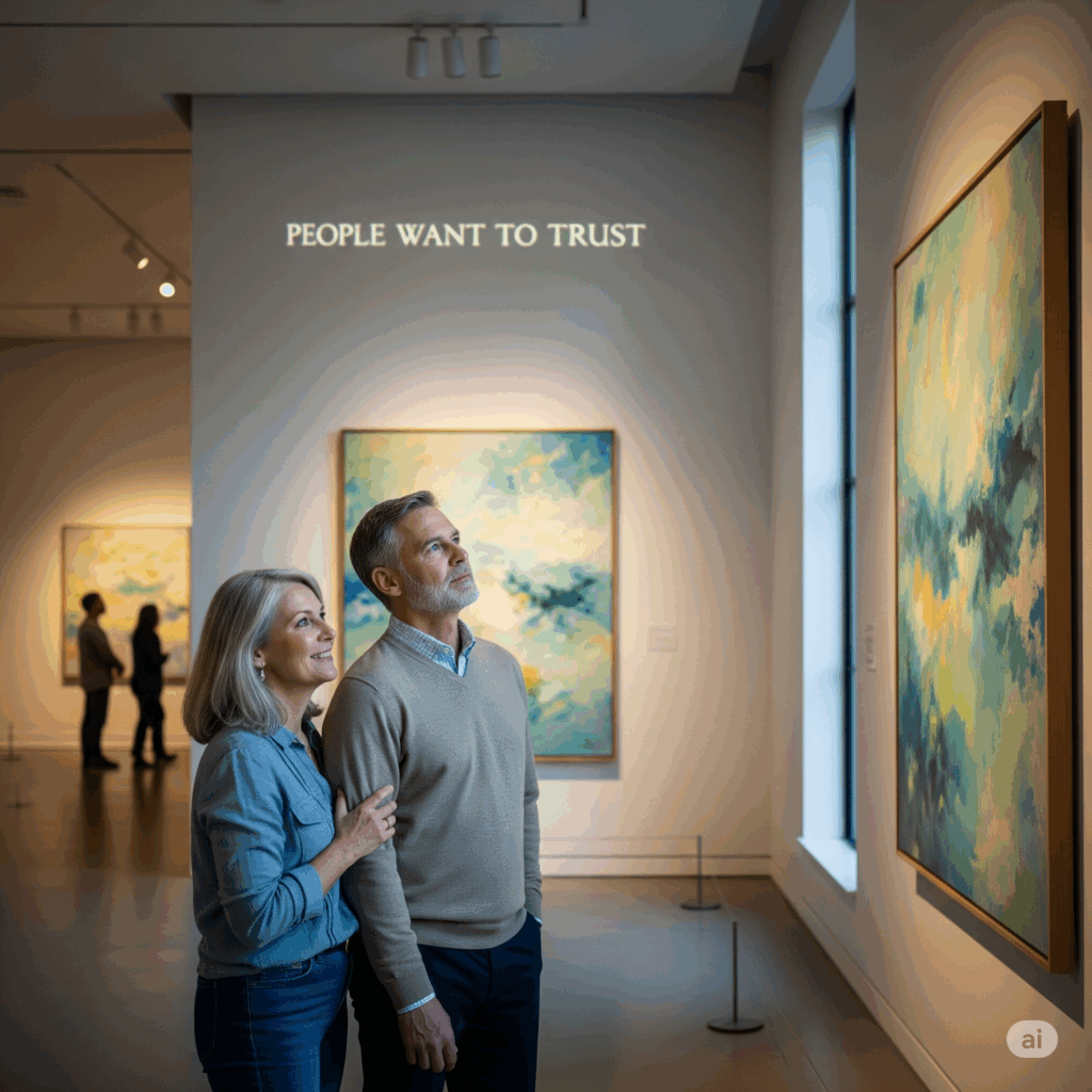 people want to trust